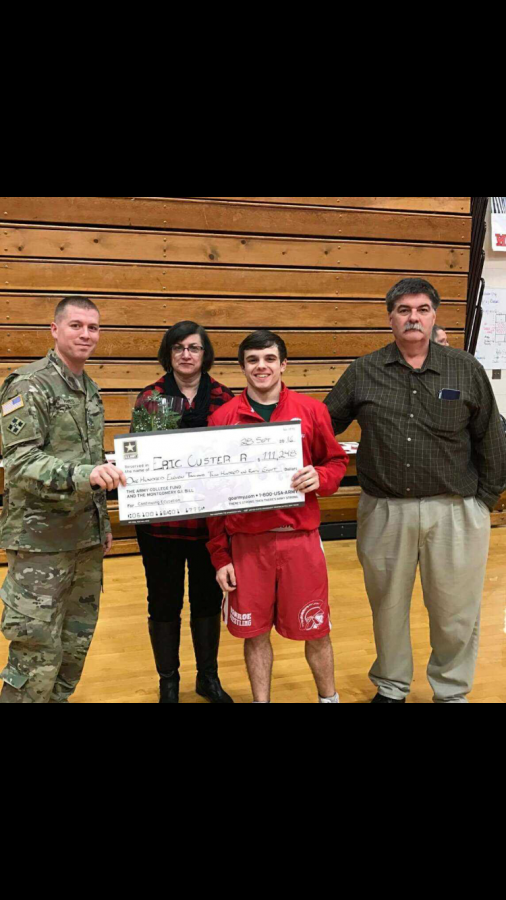 Custer earns full ride for Military service