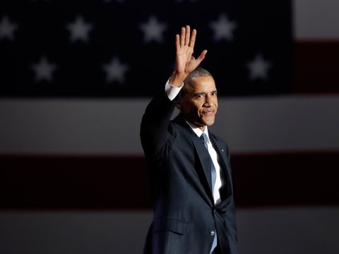 Obama says farewell to his presidency