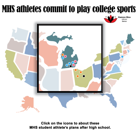 Where are Monroe High athletes committing?
